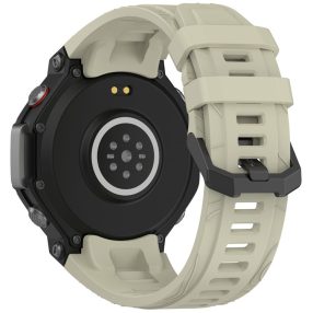   RMPACK Amazit T-Rex 3 Szíj Pótszíj Elegant Edition Óraszíj Soft Szilikon Szürke