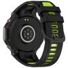 RMPACK Amazit T-Rex 3 Óraszíj Pótszíj Dual Color Style Szilikon Szíj Fekete-Zöld