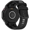 RMPACK Amazit T-Rex 3 Óraszíj Pótszíj Dual Color Style Szilikon Szíj Fekete-Szürke