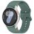 RMPACK Samsung Galaxy Watch 7 40mm 44mm Óraszíj Pótszíj - Sport Wave Style - Szilikon Szíj OlivaZöld