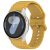 RMPACK Samsung Galaxy Watch 7 40mm 44mm Óraszíj Pótszíj - Sport Wave Style - Szilikon Szíj Sárga