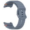 RMPACK Samsung Galaxy Watch 7 40mm 44mm Óraszíj Pótszíj - Sport Wave Style - Szilikon Szíj Kék