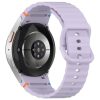 RMPACK Samsung Galaxy Watch 7 40mm 44mm Óraszíj Pótszíj - Sport Wave Style - Szilikon Szíj Lila