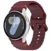 RMPACK Samsung Galaxy Watch 7 40mm 44mm Óraszíj Pótszíj - Sport Wave Style - Szilikon Szíj Bordó