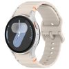 RMPACK Samsung Galaxy Watch 7 40mm 44mm Óraszíj Pótszíj - Sport Wave Style - Szilikon Szíj Csillagfény