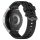 RMPACK Samsung Galaxy Watch 7 44mm 40mm Óraszíj Szilikon Pótszíj - Carbon Life Style Fekete