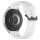 RMPACK Samsung Galaxy Watch 7 44mm 40mm Óraszíj Szilikon Pótszíj - Carbon Life Style Fehér