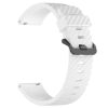 RMPACK Samsung Galaxy Watch 7 44mm 40mm Óraszíj Szilikon Pótszíj - Carbon Life Style Fehér