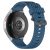 RMPACK Samsung Galaxy Watch 7 44mm 40mm Óraszíj Szilikon Pótszíj - Carbon Life Style Sötétkék