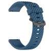 RMPACK Samsung Galaxy Watch 7 44mm 40mm Óraszíj Szilikon Pótszíj - Carbon Life Style Sötétkék
