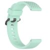 RMPACK Samsung Galaxy Watch 7 44mm 40mm Óraszíj Szilikon Pótszíj - Carbon Life Style Cián