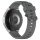 RMPACK Samsung Galaxy Watch 7 44mm 40mm Óraszíj Szilikon Pótszíj - Carbon Life Style SötétSzürke