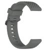 RMPACK Samsung Galaxy Watch 7 44mm 40mm Óraszíj Szilikon Pótszíj - Carbon Life Style SötétSzürke