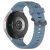 RMPACK Samsung Galaxy Watch 7 44mm 40mm Óraszíj Szilikon Pótszíj - Carbon Life Style Kék