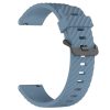 RMPACK Samsung Galaxy Watch 7 44mm 40mm Óraszíj Szilikon Pótszíj - Carbon Life Style Kék