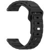 RMPACK Samsung Galaxy Watch 7 44mm 40mm Szilikon Pótszíj - Business Edition Fekete