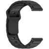 RMPACK Samsung Galaxy Watch 7 44mm 40mm Szilikon Pótszíj - Business Edition Fekete