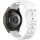 RMPACK Samsung Galaxy Watch 7 44mm 40mm Szilikon Pótszíj - Business Edition Fehér