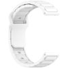 RMPACK Samsung Galaxy Watch 7 44mm 40mm Szilikon Pótszíj - Business Edition Fehér