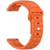 RMPACK Samsung Galaxy Watch 7 44mm 40mm Szilikon Pótszíj - Business Edition Narancssárga