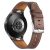 RMPACK Samsung Galaxy Watch 7 44mm 40mm Bőrszíj Prémium Pótszíj Óraszíj Cow Style Barna