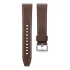 RMPACK Samsung Galaxy Watch 7 44mm 40mm Bőrszíj Prémium Pótszíj Óraszíj Cow Style Barna
