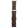 RMPACK Samsung Galaxy Watch 7 44mm 40mm Szíj - Bőrszíj Nappa Strap Pótszíj Óraszíj SötétBarna