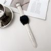 RMPACK Samsung Galaxy Watch 7 44mm 40mm Szíj - Bőrszíj Nappa Strap Pótszíj Óraszíj Bézs