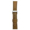 RMPACK Samsung Galaxy Watch 7 44mm 40mm Szíj - Bőrszíj Nappa Strap Pótszíj Óraszíj VilágosBarna