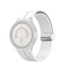 RMPACK Samsung Galaxy Watch 7 44mm 40mm Szilikon Sport Szíj Szilikon Fehér