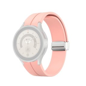   RMPACK Samsung Galaxy Watch 7 44mm 40mm Szilikon Sport Szíj Szilikon Rózsaszín