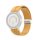 RMPACK Samsung Galaxy Watch 7 44mm 40mm Szilikon Sport Szíj Szilikon Sárga