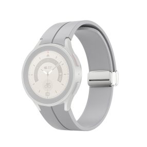   RMPACK Samsung Galaxy Watch 7 44mm 40mm Szilikon Sport Szíj Szilikon Szürke