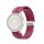 RMPACK Samsung Galaxy Watch 7 44mm 40mm Szilikon Sport Szíj Szilikon Bordó