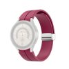 RMPACK Samsung Galaxy Watch 7 44mm 40mm Szilikon Sport Szíj Szilikon Bordó