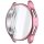 RMPACK Samsung Galaxy Watch 7 44mm Védőkeret Full - Guard 3D Rózsaszín