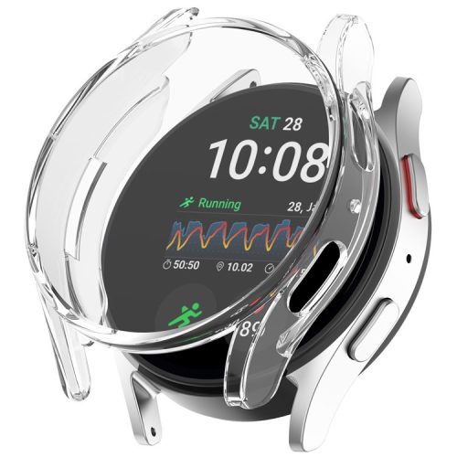 RMPACK Samsung Galaxy Watch 7 44mm Védőkeret Full 3D Áttetsző