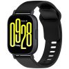 RMPACK Xiaomi Redmi Watch 5 Active Szíj Pótszíj - Trendy Szilikon Sport - Óraszíj Fekete