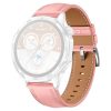RMPACK Huawei Watch GT 5 46mm Bőrszíj Pótszíj Elegant Style Rózsaszín