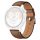 RMPACK Huawei Watch GT 5 46mm Bőrszíj Pótszíj Elegant Style Barna