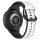 RMPACK Huawei Watch GT 5 46mm Pótszíj Óraszíj Szilikon DUAL Color Style Fehér-Fekete
