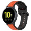 RMPACK Huawei Watch GT 5 46mm Pótszíj Óraszíj Szilikon DUAL Color Style Narancssárga+Fekete