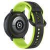 RMPACK Huawei Watch GT 5 46mm Pótszíj Óraszíj Szilikon DUAL Color Style Fekete-Lime