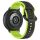 RMPACK Huawei Watch GT 5 46mm Pótszíj Óraszíj Szilikon DUAL Color Style Fekete-Lime