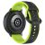 RMPACK Huawei Watch GT 5 46mm Pótszíj Óraszíj Szilikon DUAL Color Style Fekete-Lime