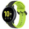 RMPACK Huawei Watch GT 5 46mm Pótszíj Óraszíj Szilikon DUAL Color Style Fekete-Lime