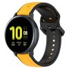 RMPACK Huawei Watch GT 5 46mm Pótszíj Óraszíj Szilikon DUAL Color Style Sárga-Fekete