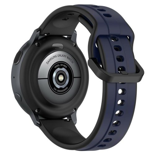 RMPACK Huawei Watch GT 5 46mm Pótszíj Óraszíj Szilikon DUAL Color Style Sötétkék-Fekete