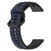 RMPACK Huawei Watch GT 5 46mm Pótszíj Óraszíj Szilikon DUAL Color Style Sötétkék-Fekete