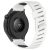 RMPACK Huawei Watch GT 5 46mm Óraszíj Future Twill Design Pótszíj Szilikon Szíj Fehér-Fekete